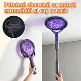 Noul aparat electric de vânătoare a țânțarilor, extensibil și rotativ, cu funcție dublă de lampă de atragere a țânțarilor, model de uz casnic cu încărcare prin priză