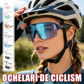 Ochelari Sport Profesional pentru Ciclism: Lentile Fotocromatice Inteligente, Protecție UV400, Vedere HD, Ideali pentru Zi și Noapte