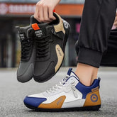 Férfi kényelmes sportcipő – csúszásmentes, divatos, mindennapi futó és szabadidő cipő nagy méretben