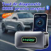 Tester Auto Profesional OBD2 Bluetooth 5.1: Diagnoză Motor în Timp Real, Ștergere Coduri Eroare, Compatibil iOS/Android
