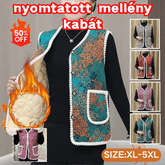 50%OFF🌈【XL-5XL】2025 új őszi-téli női mellény, kardigán kabát, bársony és vastagabb
