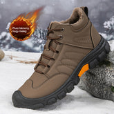 Ăj tĂ©li fĂ©rfi cipĆ â bĂ©lelt, vastagĂtott, magas szĂĄrĂș, kĂŒltĂ©ri hĂłcsizma, divatos Ă©s kĂ©nyelmes