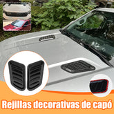 【2 чифта 23 евро】Модификация на автомобила: фалшиви вентилационни отвори, карбонова облицовка на капака