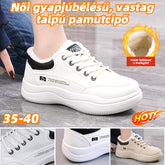 2025 Téli új férfi meleg, bélelt sportcipő|Vízálló, csúszásgátló, vastag talpú és stílusos bőr cipő