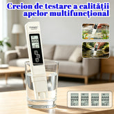 【3 buc】Tester Calitate Apă Digital 3-în-1: Pen TDS, EC și Temperatură – Portabil și de Înaltă Precizie pentru Uz Casnic