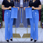 NĆi magas derekĂș farmernadrĂĄg vastag, rugalmas farmeranyagbĂłl â KarcsĂșsĂtĂł fazon (Sâ4XL)