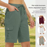 50% reducere 💥 【XS-3XL】Pantaloni scurți cargo pentru femei, cu uscare rapidă și buzunare🩳