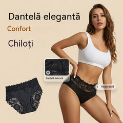 💖Chiloți din dantelă, subțiri și respirabili, senzuali și confortabili, care nu lasă urme