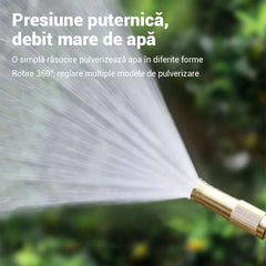 🔥🔥OFERTĂ LIMITATĂ: Cumperi 1 și primești 1 GRATIS!Pistol de Pulverizare din Aliaj de Aluminiu--Presiune Puternică, Zero Scurgeri! Jet reglabil ideal pentru spălarea mașinii, irigarea grădinii și curățarea curții.