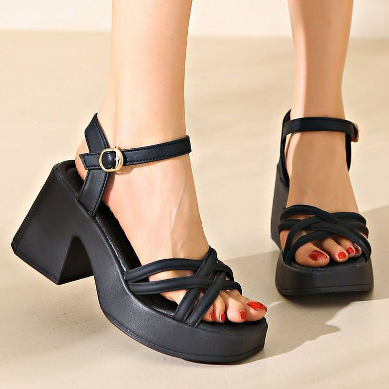 【35-40】Sandale elegante stil franțuzesc | Subtile, feminine și confortabile