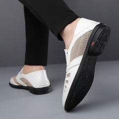 👞Pantofi Casual din Piele Naturală – Design Respirabil pentru un Confort Maxim Toată Ziua