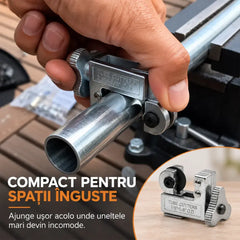 🔧 Mini Tăietor Profesional pentru Țevi (3-16 mm) + Set Promoțional de 5 Lame de Rezervă! Tăietură Precisă, Curată și Fără Debavurare!