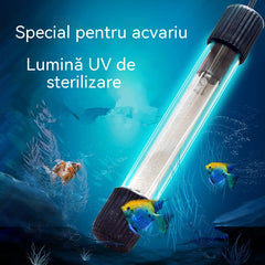 🐠🌊Lămpile sterilizatoare UV pentru acvarii îndepărtează eficient algele și elimină bacteriile din acvarii.