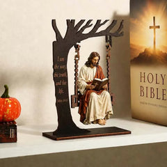 🔥 Cumpără unul și primești unul gratuit 🔥🔥 Ultima zi: reducere 50% - ✝️📚 Ornament suspendat creștin cu Iisus
