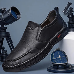 👍【Piele Naturală de Bovine de Calitate Premium】Pantofi Casual Fashion pentru Bărbați