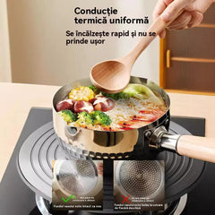 Placă conducătoare de căldură pentru aragaz de uz casnic  (potrivită pentru gătit, prepararea supei, dezghețarea ingredientelor，protejează oala de arderea neagră bucată)