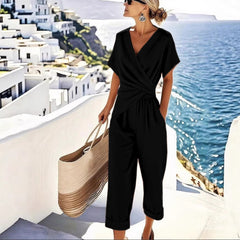 💖Cel mai mic preț pentru o perioadă limitată de timp🥼👖Noutăți Amazon Europa și America vara 2026: Costum elegant casual pentru femei, în culori solide
