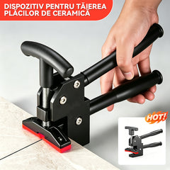Clește Profesional pentru Tăiat Plăci Ceramice și Sticlă - Model Heavy Duty cu Presiune Superioară, Tăiere Precisă și Ușoară