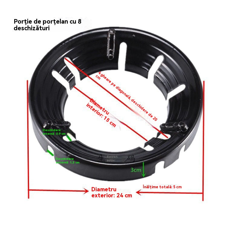 【Vânzare fierbinte】🔥Husă rezistentă la vânt care concentrează flacăra, husă care adună flacăra și concentrează energia.