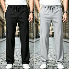 【Cumpărați 1 obțineți 1 gratuit】Pantaloni Casual cu Croială Dreaptă – Material Elastic, Fin și Respirabil pentru Confort Maxim