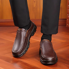 Kézzel készített valódi marhabőr üzleti cipők