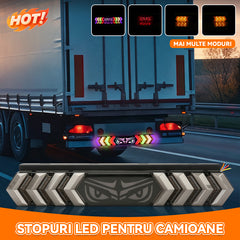 Stop LED camion 2026 – lumină RGB + semnalizare + frână, bară luminoasă ultra vizibilă, rezistentă la apă