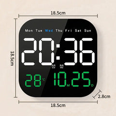 🕰️ Peste 50.000 de unități vândute! 🛏️ Ceas digital pentru casă/birou: trezire blândă, fără alarme deranjante!🌙 Reglare a luminozității și funcționare silențioasă pe timpul nopții, ideal pentru un somn liniștit.
