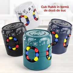🧩Jucărie educativă pentru copii – Cub Rubik și spinner antistres