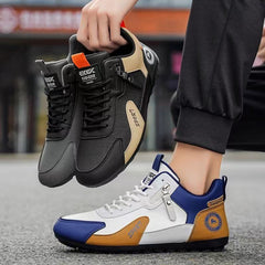 Férfi kényelmes sportcipő – csúszásmentes, divatos, mindennapi futó és szabadidő cipő nagy méretben