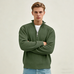 🔥【S-5XL】Új férfi állógalléros pulóver