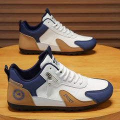 Férfi kényelmes sportcipő – csúszásmentes, divatos, mindennapi futó és szabadidő cipő nagy méretben