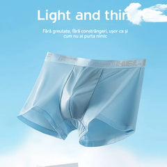 🔥【Cumpără 3, primești 3 gratis】🧊Chiloți boxer antibacterieni, convexi, din plasă, în formă de U, pentru bărbați, mărime mare⏰ Ultima zi reducere de 49%