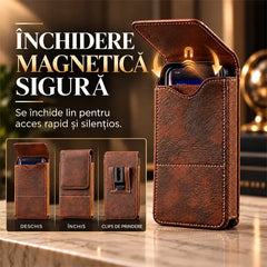 📱 Husă Verticală de Curea pentru Telefon (Până la 7 inch) – Închidere magnetică silențioasă, acces rapid și eliberarea mâinilor! 🛠️🧰