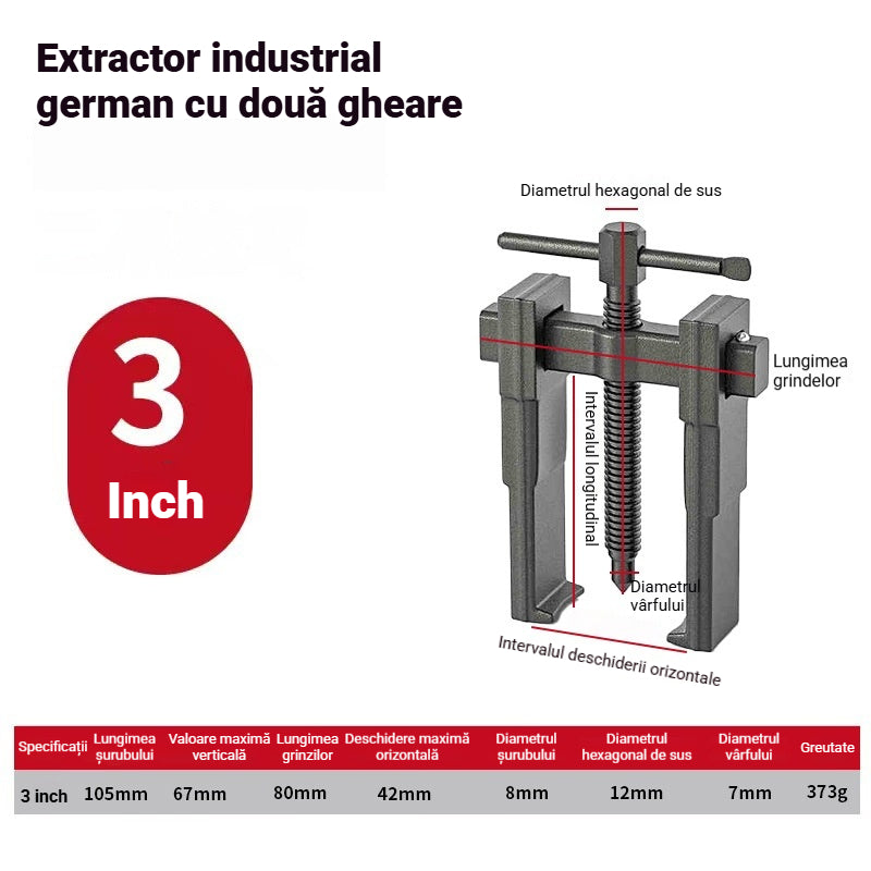 🔧🔨【Unealtă de demontare】Extractor profesional tip german cu 2 brațe