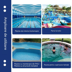 🔥【Cumpără 1, primești 1 gratis】🏊‍♀️💧Tablete de curățare a piscinei pentru apă curată și limpede.
