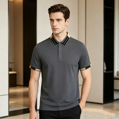 【M-4XL】Tricou polo bărbați vară | Ușor · respirabil · elegant | Stil casual & office