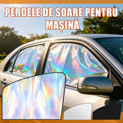 【Set 4 piese】Parasolare auto pentru reducerea căldurii și protecție solară