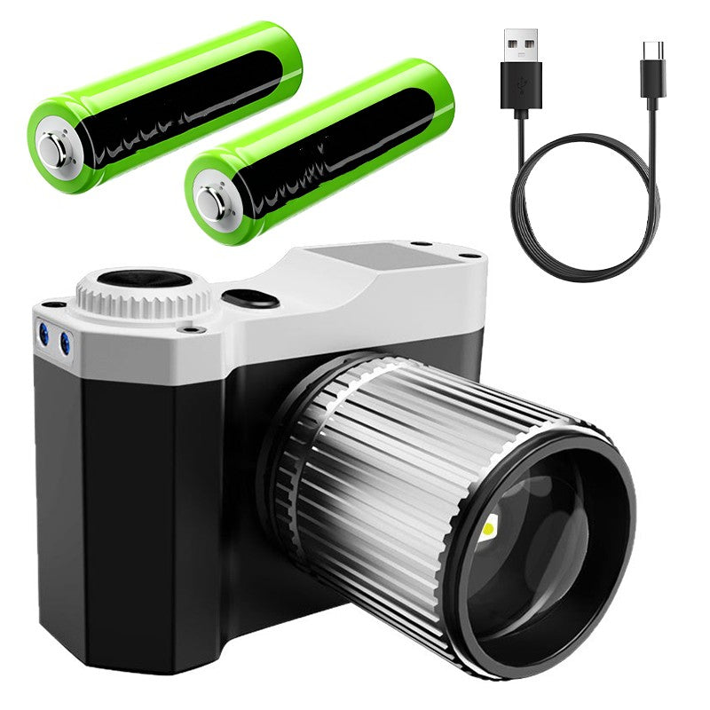 💡 Uleiște lampă laseră ultra luminosă pentru cap • 2400 mAh • Încărcare rapidă Type-C • Senzor de gesturi!