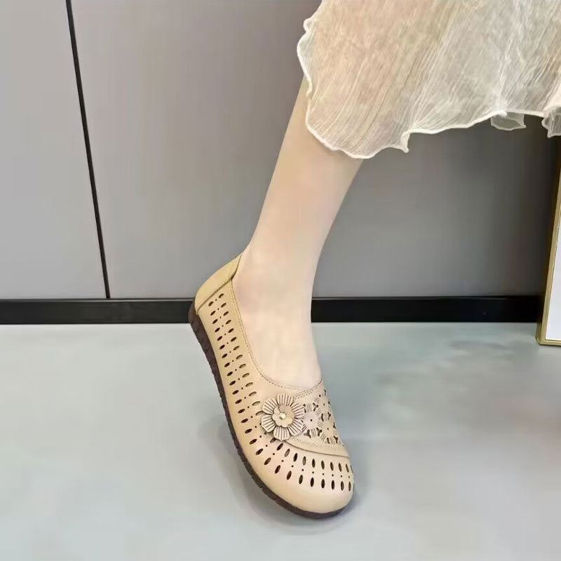 ✨【35-40】Pantofi de dama，Pantofi cu talpă moale anti-alunecare din piele de vacă