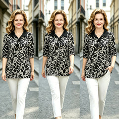 【2XL-7XL】Bluză elegantă și confortabilă｜Croială lejeră｜Potrivită pentru orice siluetă
