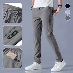 【M-5XL】Pantaloni casual elastici pentru bărbați