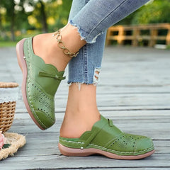 Mocasini Casual din Piele Naturală cu Decupaje: Talpă Moale Flexibilă, Mărimi Mari 36-43
