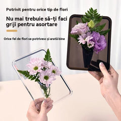 【2 buc】Vază cu ramă foto de birou de înaltă calitate