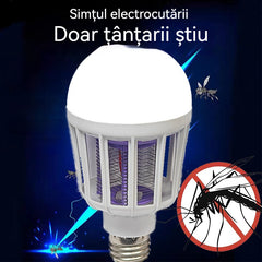 🦟🦟Bec LED antițânțari – soclu E27, utilizare în interior/exterior
