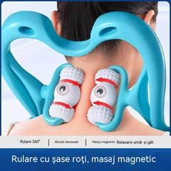 🔥Ofertă temporară🔥 Aparat de masaj pentru coloana cervicală
