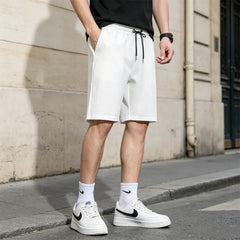 🩳【Set de 3】Pantaloni scurți confortabili de vară, din material tip mătase rece, cu uscare rapidă🧊