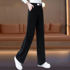 ❄️Divatos, sokoldalú, laza, karcsúsított, bő szárú nadrág 2025 őszre és télre