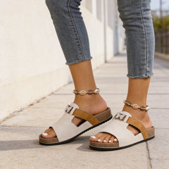 🛍️ Strălucire de Vară! Papuci Stil Birkenstock cu Fluture din Strasuri | 36-43