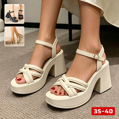 【35-40】Sandale elegante stil franțuzesc | Subtile, feminine și confortabile