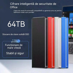 【🔥Peste 9999+ de unități vândute】Hard disk portabil cu viteză de transfer ultra-rapidă de 150 MB/s 【16 TB】